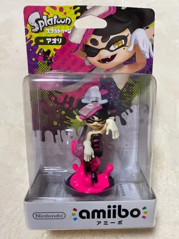 Splatoon 아오리 amiibo 피규어