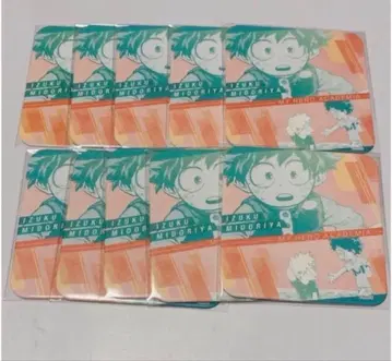 나의 히어로 아카데미아 미도리야 이즈쿠 카드 10장 세트