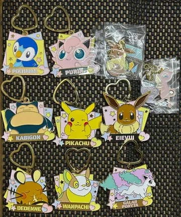 포켓몬 제일복권 메탈 참 카비곤 피카츄 이브이 묶음 판매