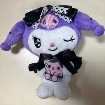 쿠로미 봉제 인형 키링