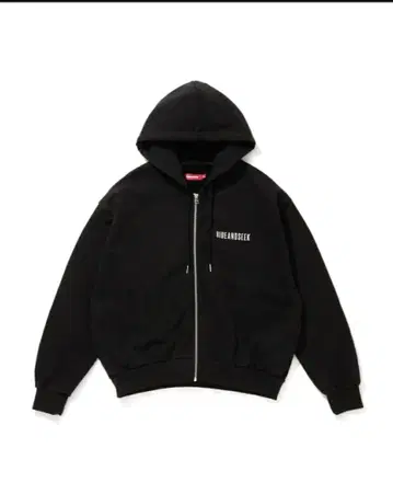 26ss 완판 HIDEANDSEEK 집업 후드티 블랙 XL 하이드앤시크