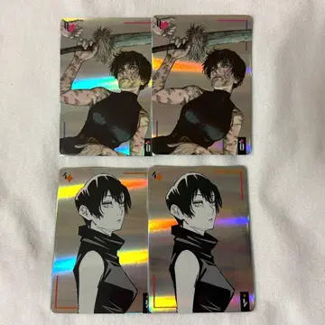 주술회전 젠인 마키 젠인 마이 반짝반짝 카드놀이 카드놀이 세트