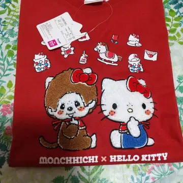 MONCHHICHIxHELLOKITTY 콜라보 t셔츠 [ 반팔 ]