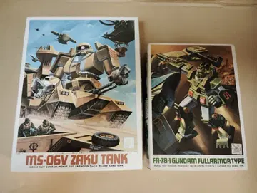 MS-06V 자쿠 탱크 & FA-78-1 건담 풀아머