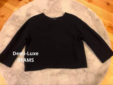 [ Demi-Luxe ] BEAMS 포멀 풀오버 네이비 38