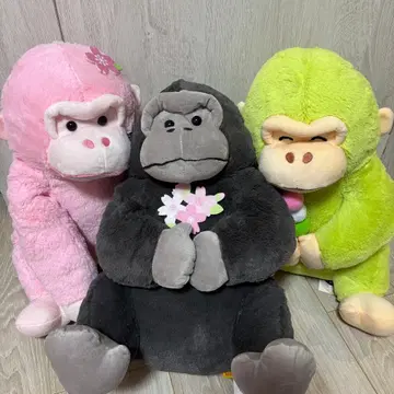 울트라 BIG 우호호 고릴라 고리 군 봄 3종 세트