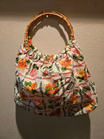 ALBA ROSA 대나무 토트백