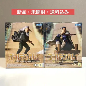 골든 카무이 히지카타 토시조 오가타 햐쿠노스케 피규어 2체 세트