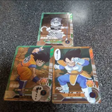 드래곤볼 어드밴스 카드 40th SR 손오반 손오공 베지터