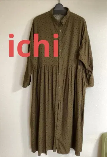 이치 도트 원피스 이치