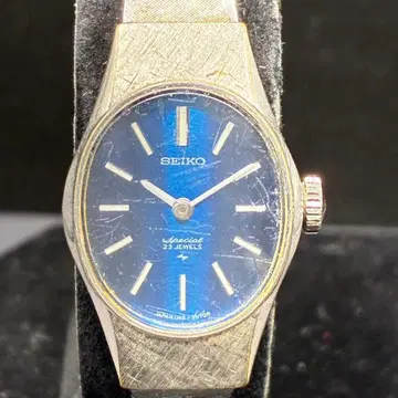 세이코 SEIKO Special 23석 여성용 손목시계 수동 와인딩 블루
