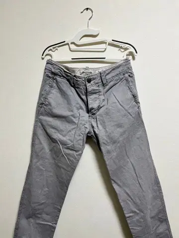Abercrombie & Fitch 그레이 치노 팬츠 W30 L30