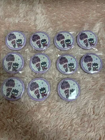 니지산지 Oriens x 산리오 랜덤 캔뱃지 사에키 잇테츠 기본 11개