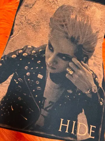 hide [ 한정판 color 오렌지 T셔츠 ]