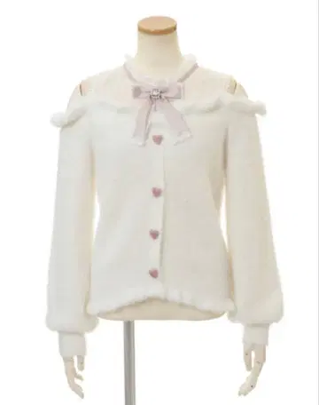 LIZLISA 레이어드 스타일 어깨 트임 니트