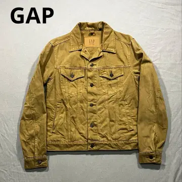 GAP 갭 컬러 데님 자켓 카멜