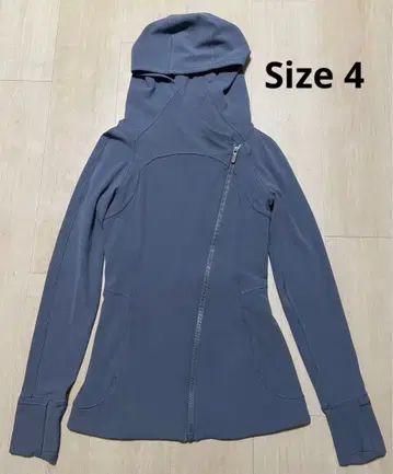 룰루레몬 스쿠바 후디 비대칭 지퍼