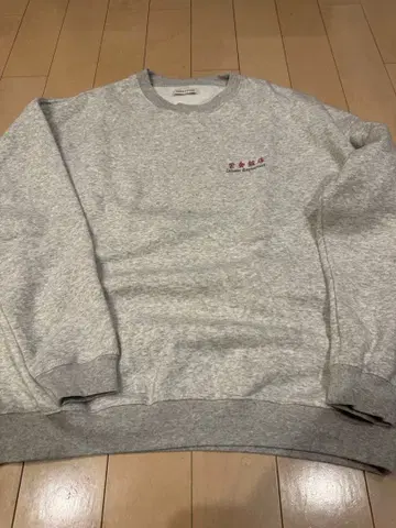 보라색 금 호텔 프릭스스토어 콜라보 맨투맨