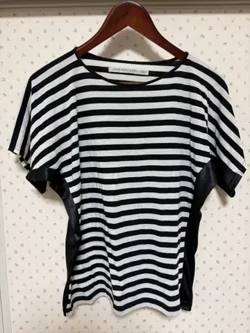 존 로렌스 설리번 보더 티셔츠 새틴