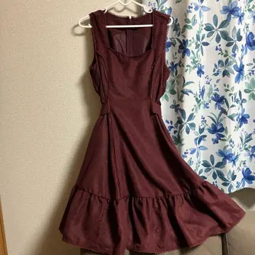 클래식 로리타 쿠루미 원피스 오버롤 스커트 L