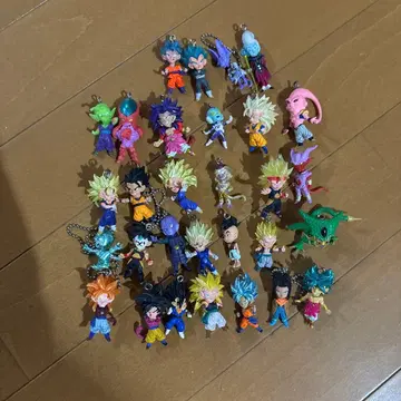 드래곤볼 피규어 키링 세트