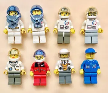 레고 우주/스페이스 계열 미니 피규어 8체 세트