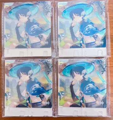 원신 방랑자 아크릴 코스터 4개