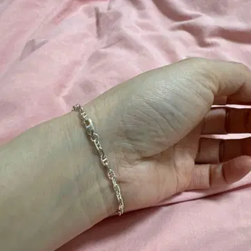 실버 s925 체인 팔찌