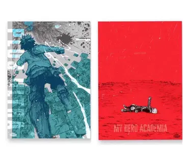 나의 히어로 아카데미아 원화전 A2 아트 포스터 힘내