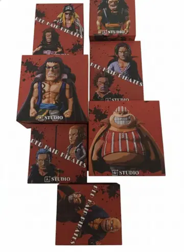 원피스 a+ 스튜디오 레진 키트 월드 컬렉션 피규어 빨간머리 해적단