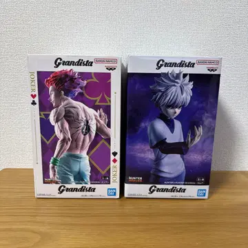Grandista 키루아 & 히소카 헌터헌터 피규어 2체 세트