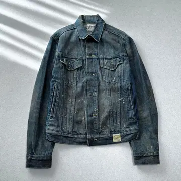Abercrombie & Fitch grunge denim jacket