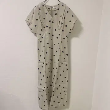 어반 리서치 허리 턱 프렌치 슬리브 원피스 린넨 100% 봄/여름