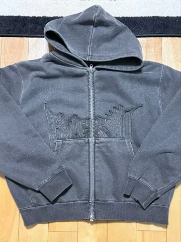 bless u 지퍼 후드티