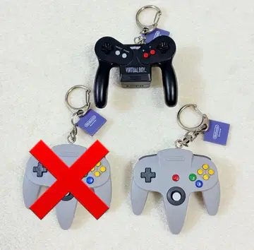 닌텐도 뮤지엄 게임 하드 키링 컬렉션 64 묶음 판매