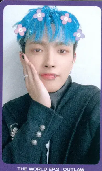 ATEEZ THE WORLD EP.2 : OUTLAW 홍중 트레이딩 카드