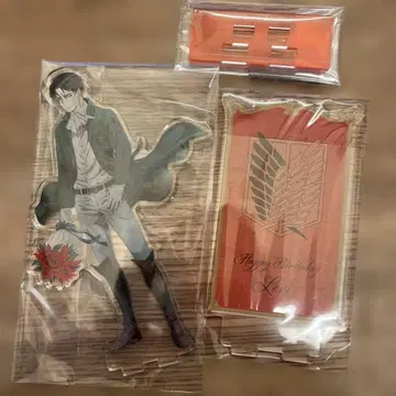 진격의 거인 리바이 birthday 아크릴 스탠드