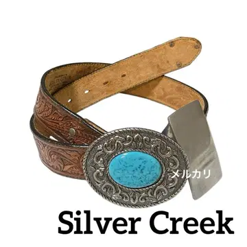 Silver Creek 실버 크릭 웨스턴 벨트 버클 남성용
