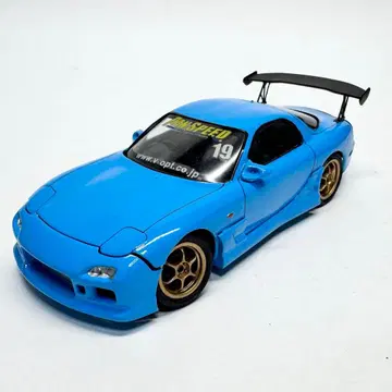 레어 아오시마 1/24 마쓰다 rx-7 fd3s 개조 완성품