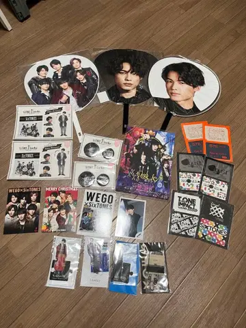 SixTONES 마츠무라 호쿠토 굿즈 세트