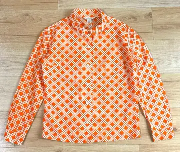 레어 marimekko 둥근 카라 셔츠 60s 70s 빈티지 마리메꼬