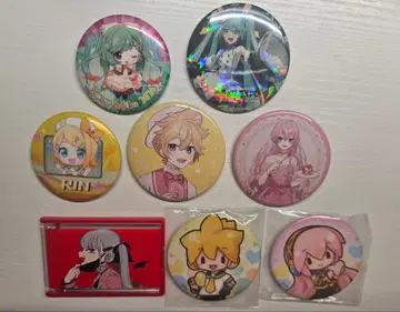 하츠네 미쿠 보컬로이드 핀 배지 세트