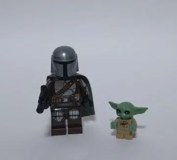 LEGO 레고 만달로리안 & 그로구 미니 피규어 2세트