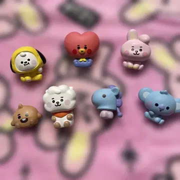 BT21 모니터 피규어 7체 세트