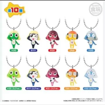 개구리 중사 케로로 마스코트&구미 10종류 컴플리트
