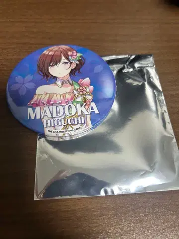 [샤니마스] 히구치 마도카 세이세키 콜라보 캔뱃지 한정품 레어템