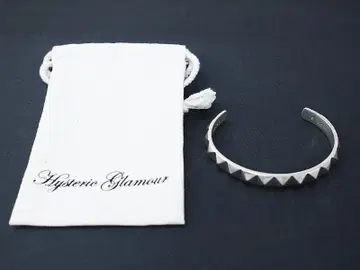 새상품급 정가 39600엔 HYSTERIC GLAMOUR 스터드 뱅글