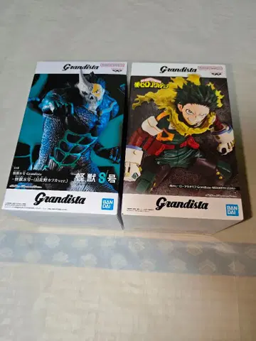 Grandista 괴수 8호 히비노 카프카 미도리야 이즈쿠 피규어 2개