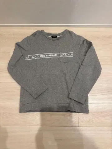 A.P.C. 그레이 트레이닝복