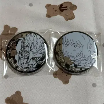 주술회전 실버 캔뱃지 스쿠나 우라메